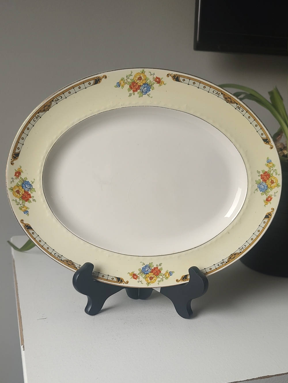 Made In England Vintage Alfred Meakin Oval Sandwich/Vegetable Platter
